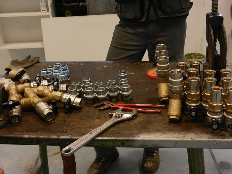 attrezzature per idraulici